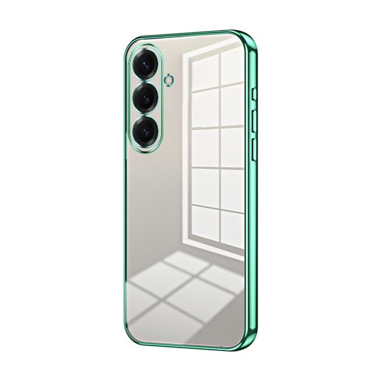 Transparent Plating Fine Hole Phone Case, For Samsung Galaxy S26+ 5G, For Samsung Galaxy S26 Edge 5G, For Samsung Galaxy S26 Ultra 5G