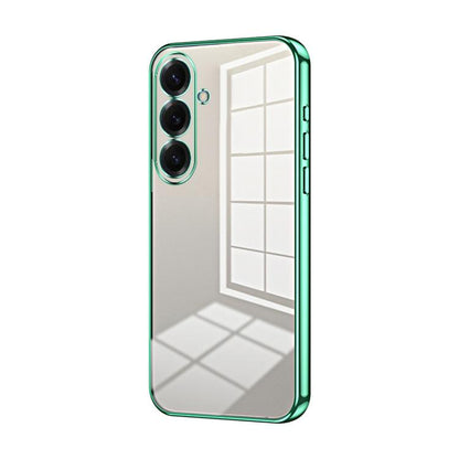 Transparent Plating Fine Hole Phone Case, For Samsung Galaxy S26+ 5G, For Samsung Galaxy S26 Edge 5G, For Samsung Galaxy S26 Ultra 5G