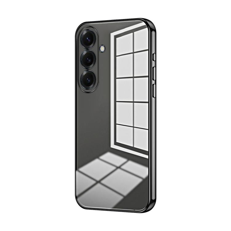 Transparent Plating Fine Hole Phone Case, For Samsung Galaxy S26+ 5G, For Samsung Galaxy S26 Edge 5G, For Samsung Galaxy S26 Ultra 5G