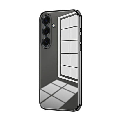 Transparent Plating Fine Hole Phone Case, For Samsung Galaxy S26+ 5G, For Samsung Galaxy S26 Edge 5G, For Samsung Galaxy S26 Ultra 5G