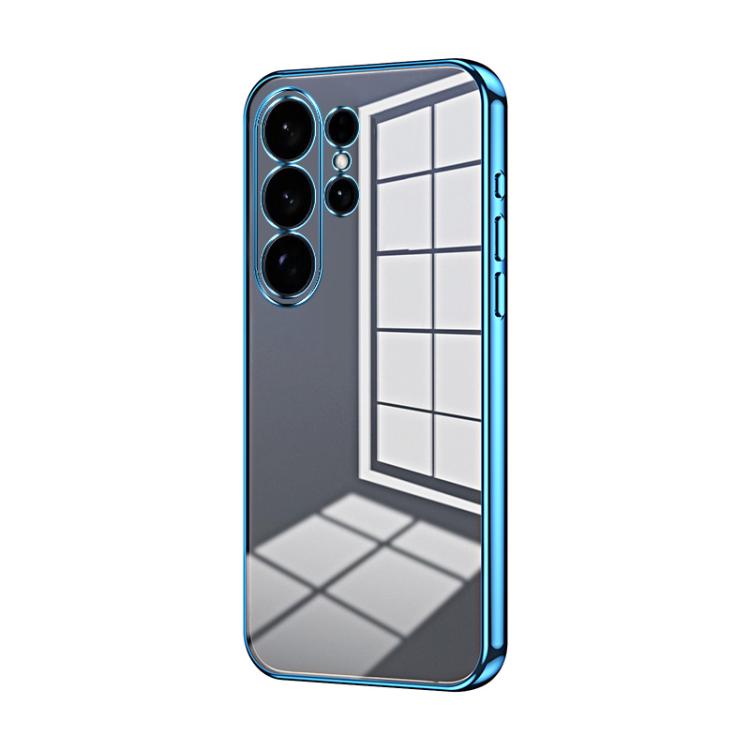 Transparent Plating Fine Hole Phone Case, For Samsung Galaxy S26+ 5G, For Samsung Galaxy S26 Edge 5G, For Samsung Galaxy S26 Ultra 5G