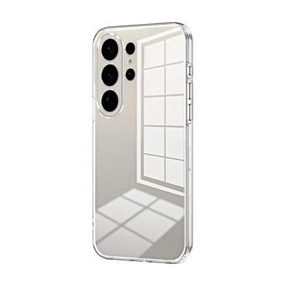 Transparent Plating Fine Hole Phone Case, For Samsung Galaxy S26+ 5G, For Samsung Galaxy S26 Edge 5G, For Samsung Galaxy S26 Ultra 5G
