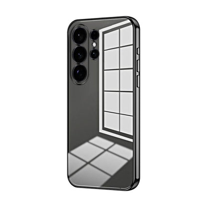 Transparent Plating Fine Hole Phone Case, For Samsung Galaxy S26+ 5G, For Samsung Galaxy S26 Edge 5G, For Samsung Galaxy S26 Ultra 5G