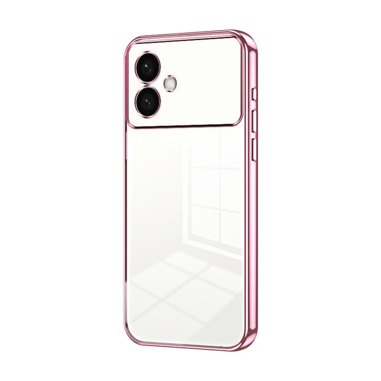Transparent Plating Fine Hole Phone Case, For Samsung Galaxy S26+ 5G, For Samsung Galaxy S26 Edge 5G, For Samsung Galaxy S26 Ultra 5G