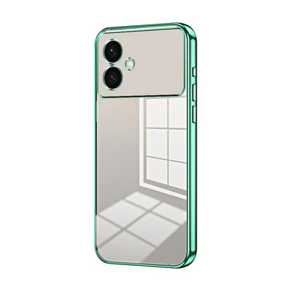 Transparent Plating Fine Hole Phone Case, For Samsung Galaxy S26+ 5G, For Samsung Galaxy S26 Edge 5G, For Samsung Galaxy S26 Ultra 5G