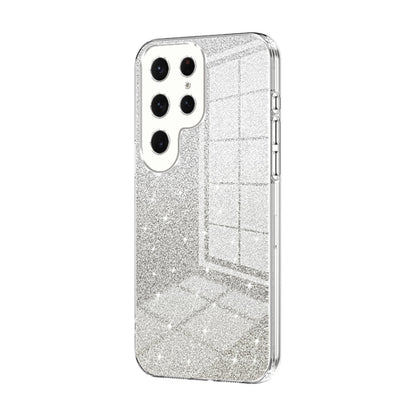 Gradient Glitter Powder Electroplated Phone Case, For Samsung Galaxy S25+ 5G, For Samsung Galaxy S25 Ultra 5G