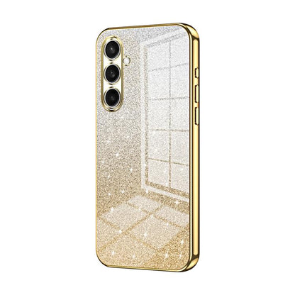 Gradient Glitter Powder Electroplated Phone Case, For Samsung Galaxy S26 5G, For Samsung Galaxy S25 FE 5G, For Samsung Galaxy S25 5G