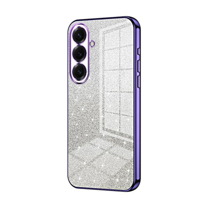 Gradient Glitter Powder Electroplated Phone Case, For Samsung Galaxy S26+ 5G, For Samsung Galaxy S26 Edge 5G, For Samsung Galaxy S26 Ultra 5G