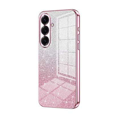 Gradient Glitter Powder Electroplated Phone Case, For Samsung Galaxy S26+ 5G, For Samsung Galaxy S26 Edge 5G, For Samsung Galaxy S26 Ultra 5G