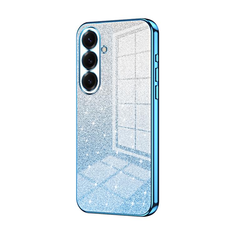 Gradient Glitter Powder Electroplated Phone Case, For Samsung Galaxy S26+ 5G, For Samsung Galaxy S26 Edge 5G, For Samsung Galaxy S26 Ultra 5G