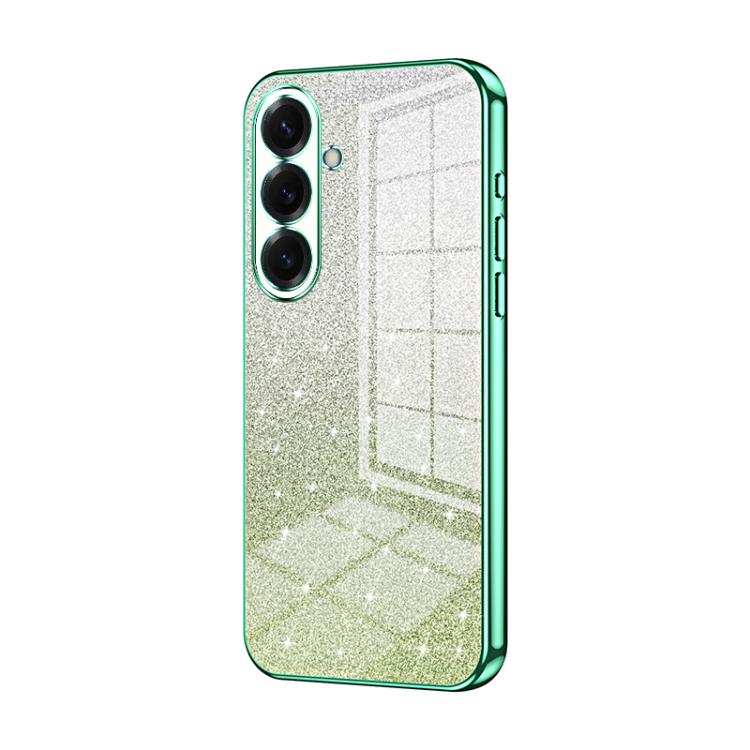 Gradient Glitter Powder Electroplated Phone Case, For Samsung Galaxy S26+ 5G, For Samsung Galaxy S26 Edge 5G, For Samsung Galaxy S26 Ultra 5G