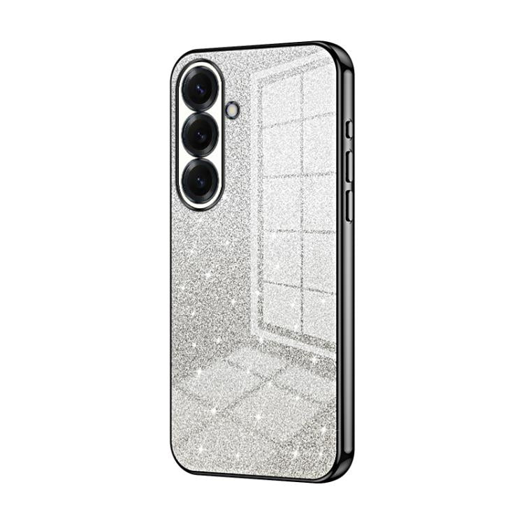 Gradient Glitter Powder Electroplated Phone Case, For Samsung Galaxy S26+ 5G, For Samsung Galaxy S26 Edge 5G, For Samsung Galaxy S26 Ultra 5G