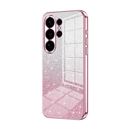 Gradient Glitter Powder Electroplated Phone Case, For Samsung Galaxy S26+ 5G, For Samsung Galaxy S26 Edge 5G, For Samsung Galaxy S26 Ultra 5G