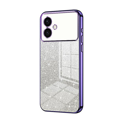 Gradient Glitter Powder Electroplated Phone Case, For Samsung Galaxy S26+ 5G, For Samsung Galaxy S26 Edge 5G, For Samsung Galaxy S26 Ultra 5G