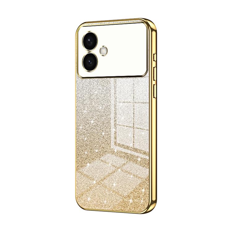 Gradient Glitter Powder Electroplated Phone Case, For Samsung Galaxy S26+ 5G, For Samsung Galaxy S26 Edge 5G, For Samsung Galaxy S26 Ultra 5G