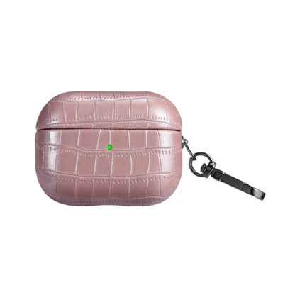 Crocodile Texture Earphone Protective Case, For AirPods Pro