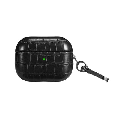 Crocodile Texture Earphone Protective Case, For AirPods Pro