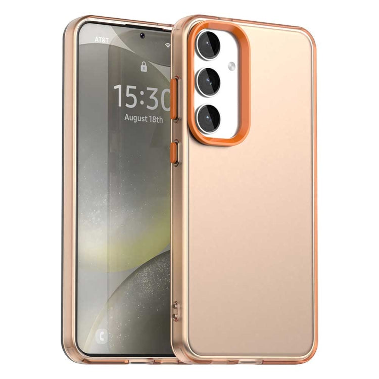 Candy PC Hybrid TPU Shockproof Phone Case, For Samsung Galaxy S25 Edge 5G, For Samsung Galaxy S25 5G, For Samsung Galaxy S25+ 5G