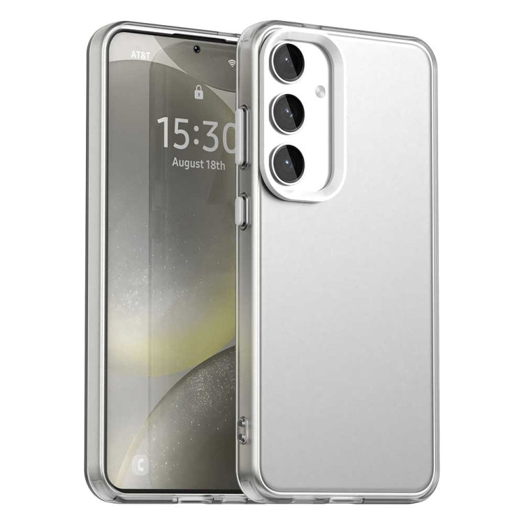 Candy PC Hybrid TPU Shockproof Phone Case, For Samsung Galaxy S25 Edge 5G, For Samsung Galaxy S25 5G, For Samsung Galaxy S25+ 5G