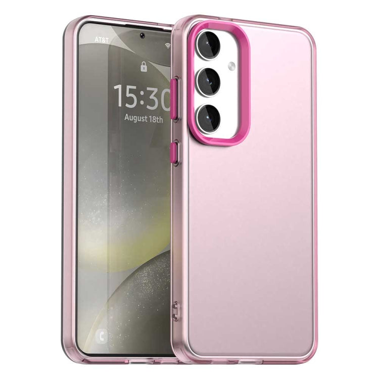 Candy PC Hybrid TPU Shockproof Phone Case, For Samsung Galaxy S25 Edge 5G, For Samsung Galaxy S25 5G, For Samsung Galaxy S25+ 5G