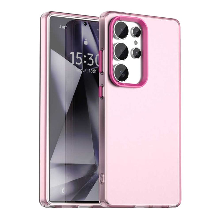 Candy PC Hybrid TPU Shockproof Phone Case, For Samsung Galaxy S25 Ultra 5G, For Samsung Galaxy S24 FE 5G, For Samsung Galaxy S24 Ultra 5G