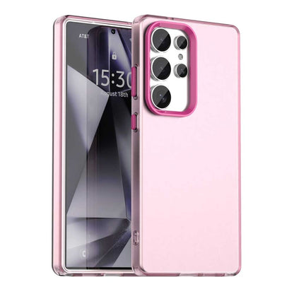 Candy PC Hybrid TPU Shockproof Phone Case, For Samsung Galaxy S25 Ultra 5G, For Samsung Galaxy S24 FE 5G, For Samsung Galaxy S24 Ultra 5G