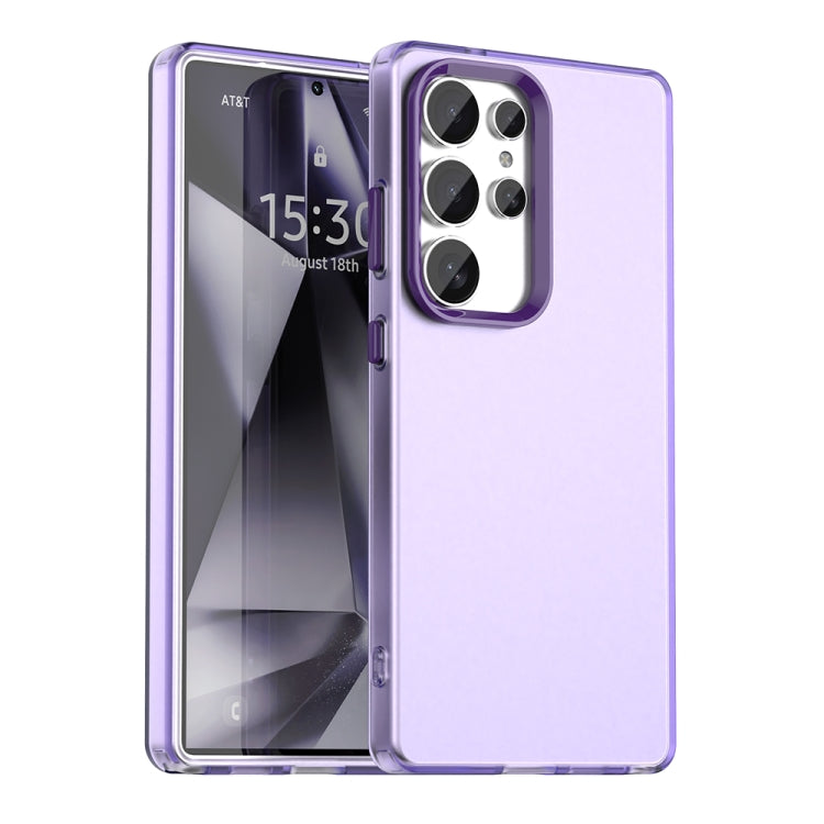Candy PC Hybrid TPU Shockproof Phone Case, For Samsung Galaxy S25 Ultra 5G, For Samsung Galaxy S24 FE 5G, For Samsung Galaxy S24 Ultra 5G