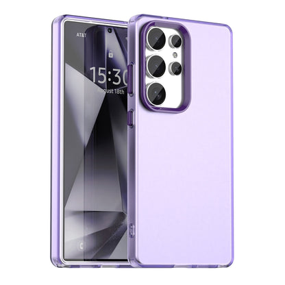 Candy PC Hybrid TPU Shockproof Phone Case, For Samsung Galaxy S25 Ultra 5G, For Samsung Galaxy S24 FE 5G, For Samsung Galaxy S24 Ultra 5G