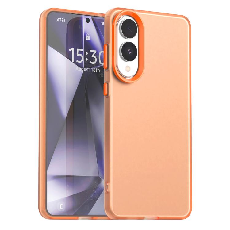 Candy PC Hybrid TPU Shockproof Phone Case, For Samsung Galaxy S25 Edge 5G, For Samsung Galaxy S25 5G, For Samsung Galaxy S25+ 5G