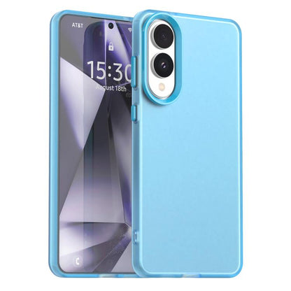 Candy PC Hybrid TPU Shockproof Phone Case, For Samsung Galaxy S25 Edge 5G, For Samsung Galaxy S25 5G, For Samsung Galaxy S25+ 5G