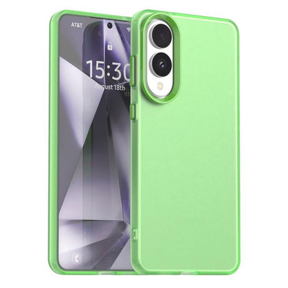 Candy PC Hybrid TPU Shockproof Phone Case, For Samsung Galaxy S25 Edge 5G, For Samsung Galaxy S25 5G, For Samsung Galaxy S25+ 5G