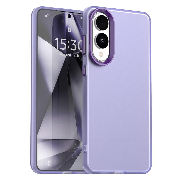 Candy PC Hybrid TPU Shockproof Phone Case, For Samsung Galaxy S25 Edge 5G, For Samsung Galaxy S25 5G, For Samsung Galaxy S25+ 5G