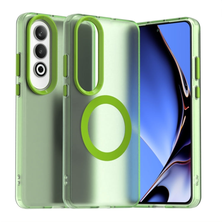 Candy Magsafe PC Hybrid TPU Phone Case, For OnePlus Nord CE4 Lite India, For OnePlus Nord CE4 Lite, For OnePlus Nord CE4