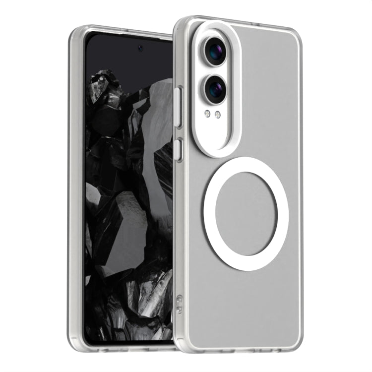Candy Magsafe PC Hybrid TPU Phone Case, For OnePlus Nord CE4 Lite India, For OnePlus Nord CE4 Lite, For OnePlus Nord CE4