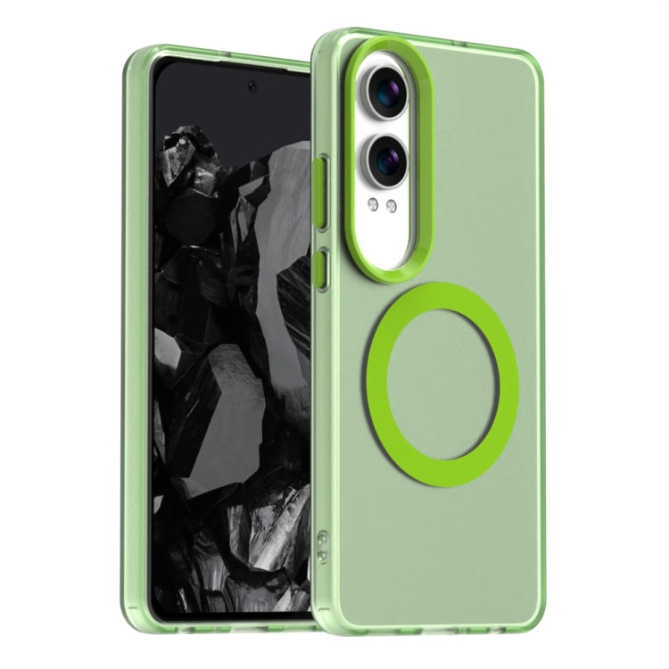 Candy Magsafe PC Hybrid TPU Phone Case, For OnePlus Nord CE4 Lite India, For OnePlus Nord CE4 Lite, For OnePlus Nord CE4