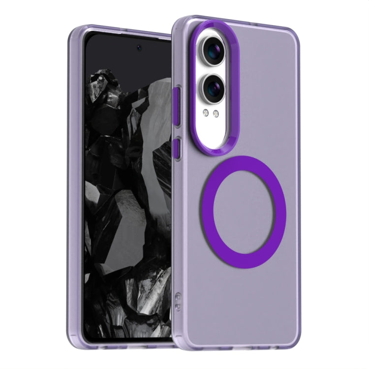 Candy Magsafe PC Hybrid TPU Phone Case, For OnePlus Nord CE4 Lite India, For OnePlus Nord CE4 Lite, For OnePlus Nord CE4