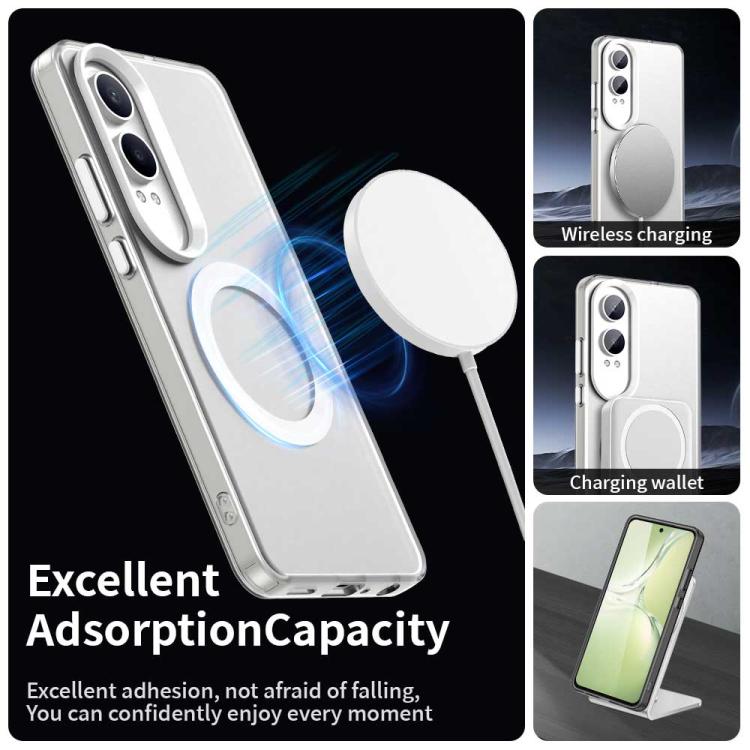 Candy Magsafe PC Hybrid TPU Phone Case, For OnePlus Nord CE4 Lite India, For OnePlus Nord CE4 Lite, For OnePlus Nord CE4
