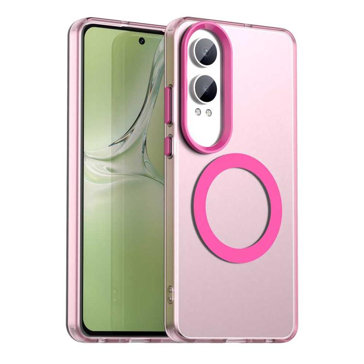 Candy Magsafe PC Hybrid TPU Phone Case, For OnePlus Nord CE4 Lite India, For OnePlus Nord CE4 Lite, For OnePlus Nord CE4