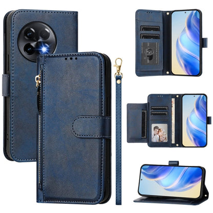 Multi-Card Slots Zipper Wallet Leather Phone Case, For OnePlus Nord CE 3 Lite / Nord N30, For OnePlus Nord 3 / Ace 2V, For OnePlus 11R Global, For Oneplus 11