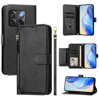 Multi-Card Slots Zipper Wallet Leather Phone Case, OnePlus Ace Pro / OnePlus 10T Global, For OnePlus Nord 2T, For OnePlus Nord CE 2 5G, For OnePlus 10R / 10R Prime / OnePlus Ace