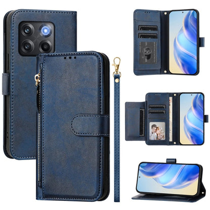 Multi-Card Slots Zipper Wallet Leather Phone Case, OnePlus Ace Pro / OnePlus 10T Global, For OnePlus Nord 2T, For OnePlus Nord CE 2 5G, For OnePlus 10R / 10R Prime / OnePlus Ace