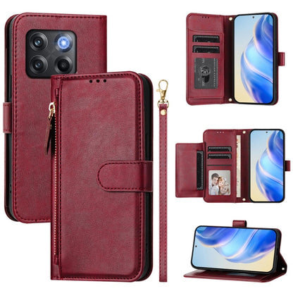 Multi-Card Slots Zipper Wallet Leather Phone Case, OnePlus Ace Pro / OnePlus 10T Global, For OnePlus Nord 2T, For OnePlus Nord CE 2 5G, For OnePlus 10R / 10R Prime / OnePlus Ace
