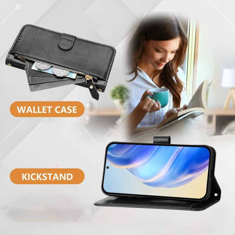Multi-Card Slots Zipper Wallet Leather Phone Case, For OnePlus Nord 2 5G, For OnePlus 9 Pro, For OnePlus 9