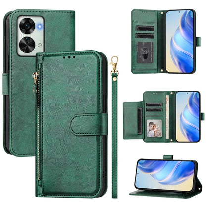 Multi-Card Slots Zipper Wallet Leather Phone Case, OnePlus Ace Pro / OnePlus 10T Global, For OnePlus Nord 2T, For OnePlus Nord CE 2 5G, For OnePlus 10R / 10R Prime / OnePlus Ace