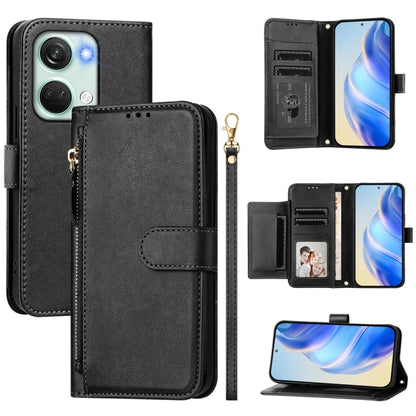 Multi-Card Slots Zipper Wallet Leather Phone Case, For OnePlus Nord CE 3 Lite / Nord N30, For OnePlus Nord 3 / Ace 2V, For OnePlus 11R Global, For Oneplus 11