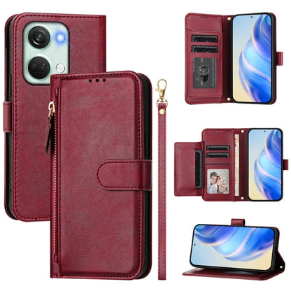 Multi-Card Slots Zipper Wallet Leather Phone Case, For OnePlus Nord CE 3 Lite / Nord N30, For OnePlus Nord 3 / Ace 2V, For OnePlus 11R Global, For Oneplus 11