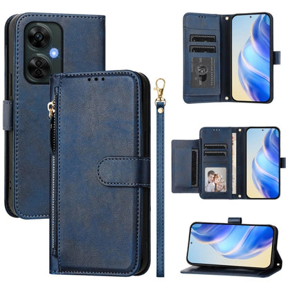 Multi-Card Slots Zipper Wallet Leather Phone Case, For OnePlus Nord CE 3 Lite / Nord N30, For OnePlus Nord 3 / Ace 2V, For OnePlus 11R Global, For Oneplus 11