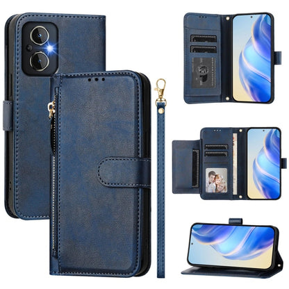 Multi-Card Slots Zipper Wallet Leather Phone Case, For OnePlus 10 Pro, For OnePlus Nord N20 5G, For OnePlus 9R / OnePlus 8T, For OnePlus Nord CE 5G