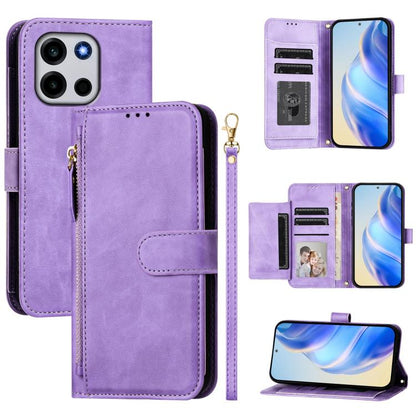 Multi-Card Slots Zipper Wallet Leather Phone Case, For OnePlus Turbo 6X Pro 5G, For OnePlus Turbo 6 / Turbo 6V 5G, For OnePlus Ace 5 Ultra, For OnePlus Ace 5 Racing