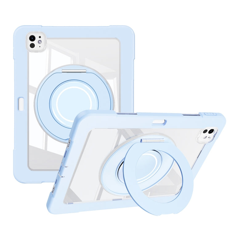 Crystal Armor PC Hybrid TPU Tablet Case with Pen Slot, For iPad Pro 13 2025 / 2024, For iPad Pro 11 2025 / 2024, For iPad Air 11 2025 / 2024 / 10.9 2022, For iPad Air 13 2025 / 2024